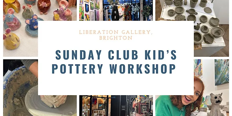 Child Pottery Workshop: Sunday kid's club