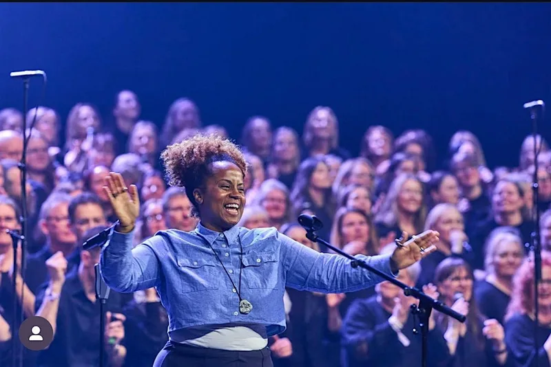 Gospel singing workshop with Bazil Meade MBE of LCGC