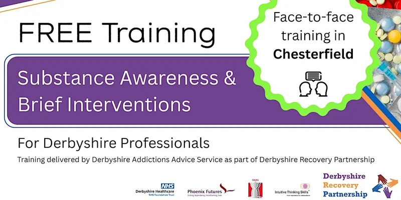 Substance (Drug) Awareness & Brief Interventions - In Person (4th Aug 26)