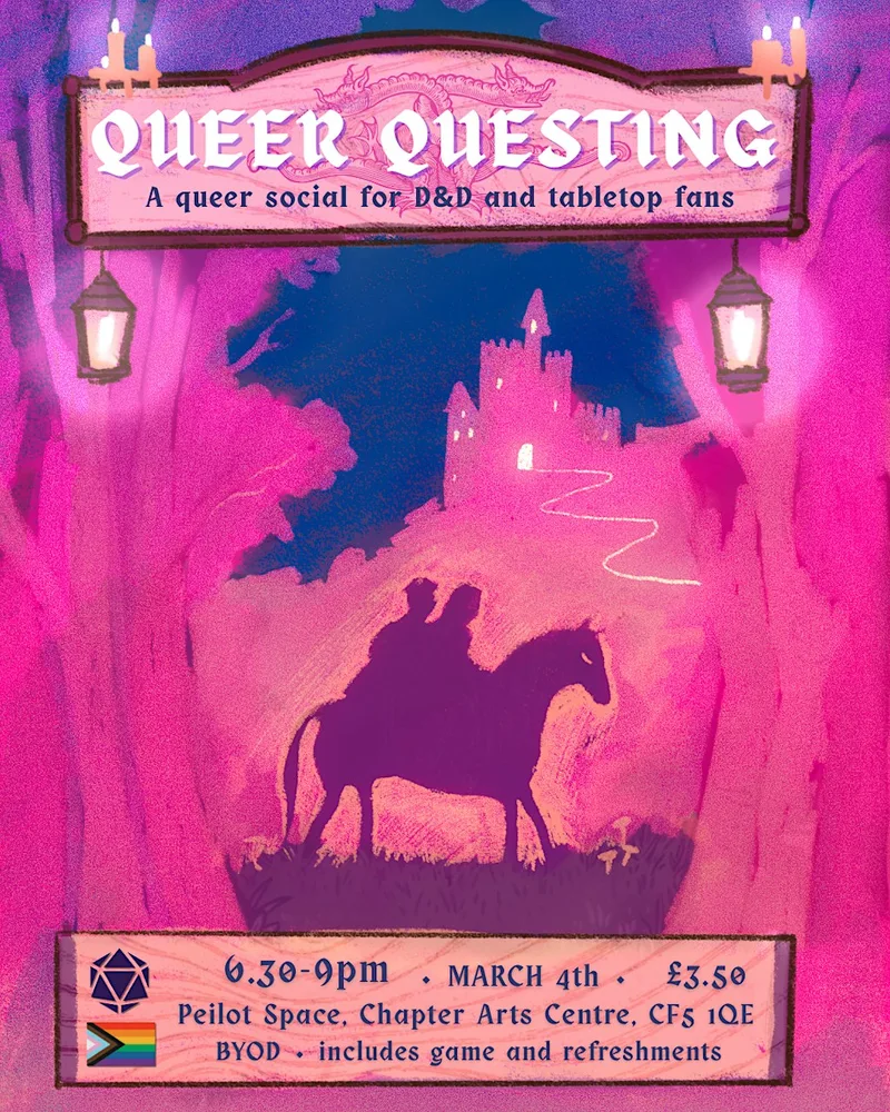 Queer Questing! – Wed 29th July