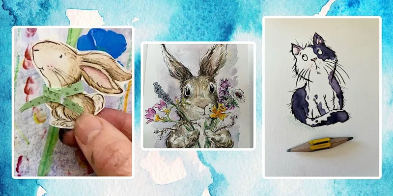 Illustration Workshop: Animals with personality