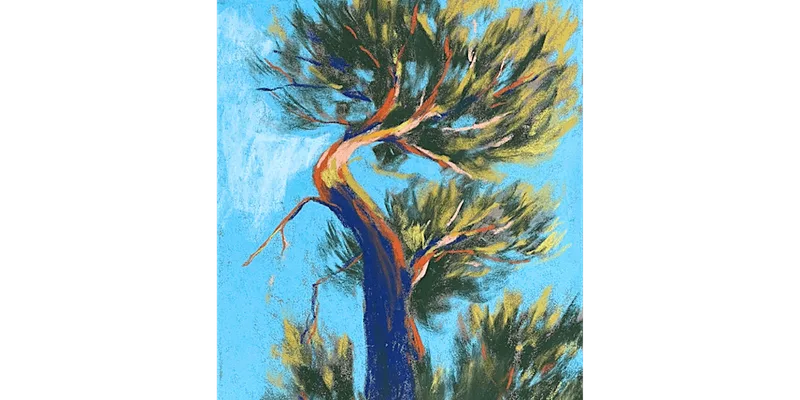 Expressive Trees in Charcoal with Emily Rose Fine Art