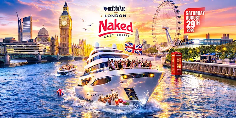 NAKED BOAT CRUISE LONDON