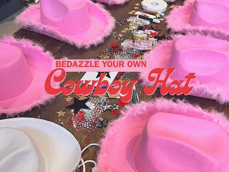 Bedazzle your own Cowboy Hat for Tramlines!
