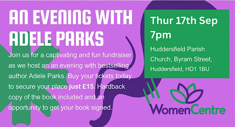 An evening with Adele Parks MBE