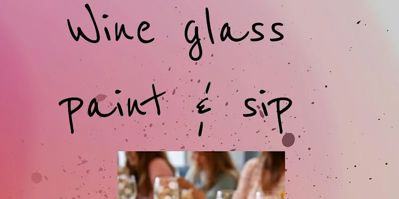 Wine Glass Paint & Sip