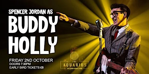 Spencer Jordan is BUDDY HOLLY