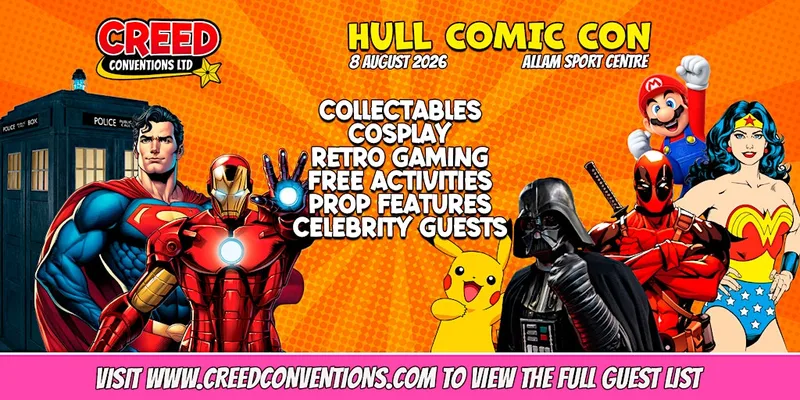 Hull Creed Comic Con - August 2026