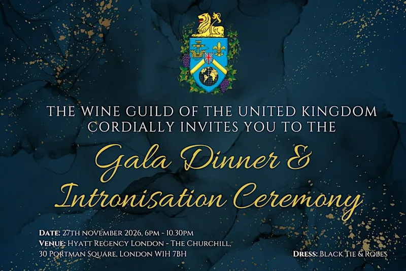 The Wine Guild of the United Kingdom Celebratory Winter Banquet & Ceremony