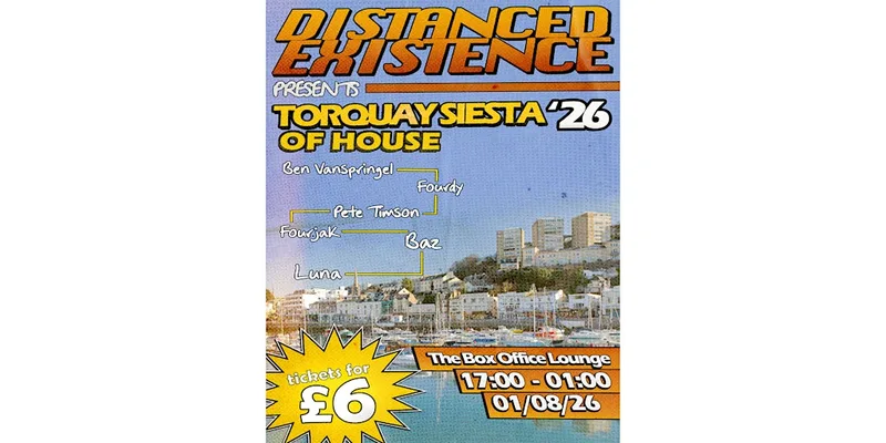 Distanced Existence Presents: Torquay Siesta of House