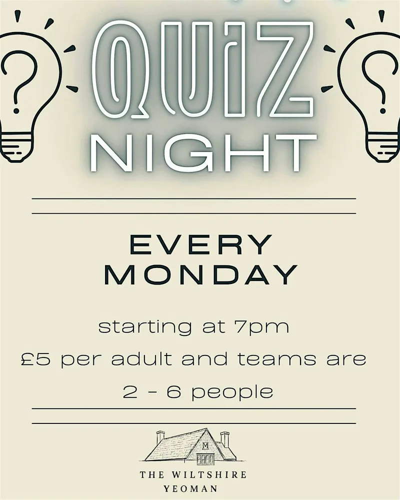 The Wiltshire Yeoman- Quiz Night