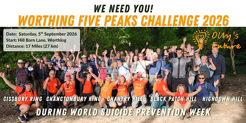 Worthing Five Peaks Challenge 2026 (17 miles)