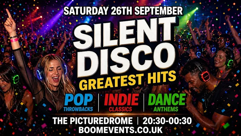 SILENT DISCO GREATEST HITS Northampton: POP vs INDIE vs DANCE