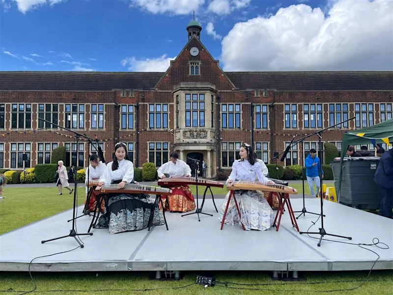 Experience Chinese Guzheng (Zither) in Chinatown