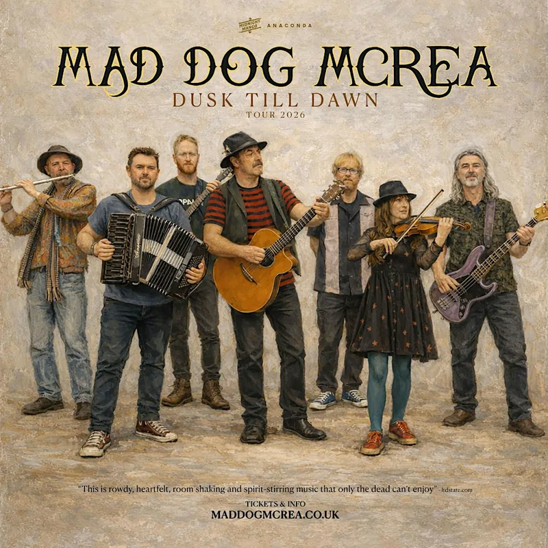 Mad Dog Mcrea - Dusk Till Dawn Tour 2026