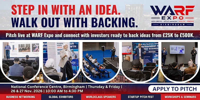 WARF Expo 2026 | Join Us As Investment Pitch Fest