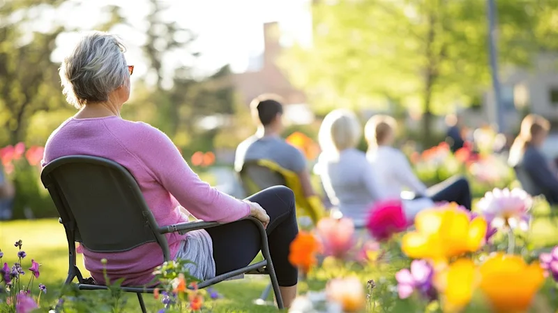 Nature Blast: Seated Yoga