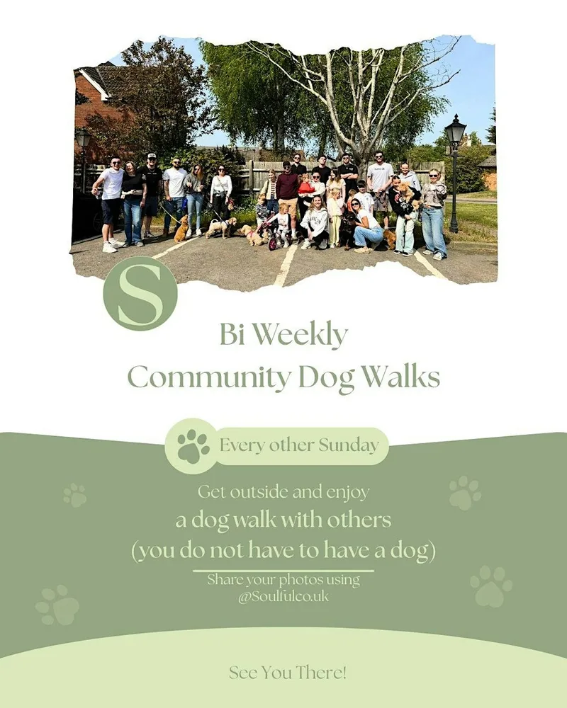 Soulful Community Dog Walk | Milton Ernest | 10am 23rd August
