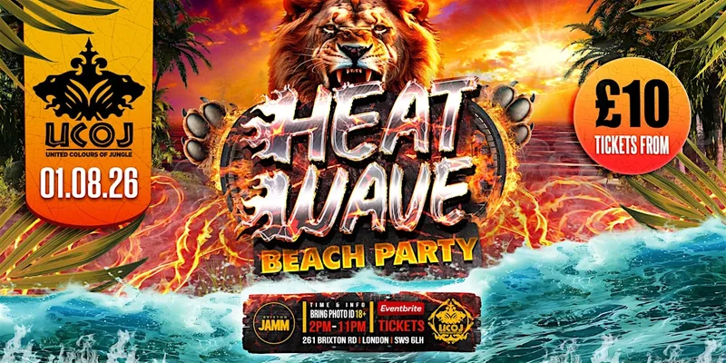 UCOJ: Heatwave All Dayer & Beach party