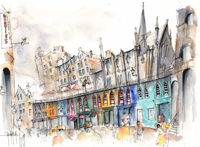 Urban sketching: From blank page to creative confidence