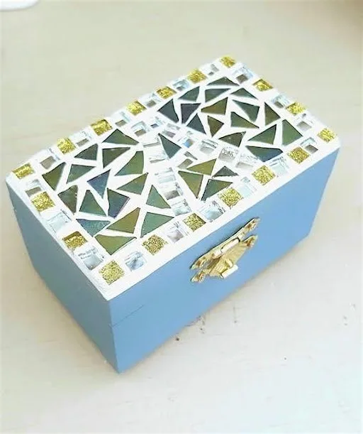 Mosaic Box Decorating for Neurodivergent Adults
