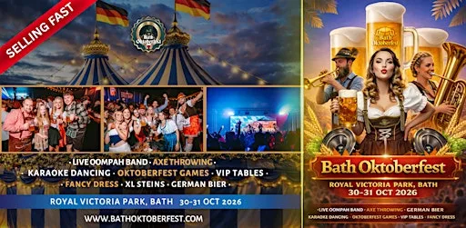 Bath Oktoberfest 2026 - Saturday evening session