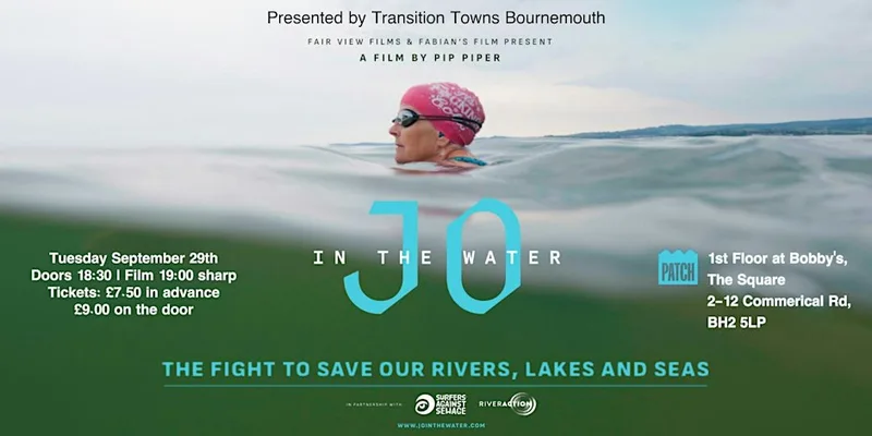 Transition Towns Bournemouth present 'Jo in the Water' + Filmmaker Q&A