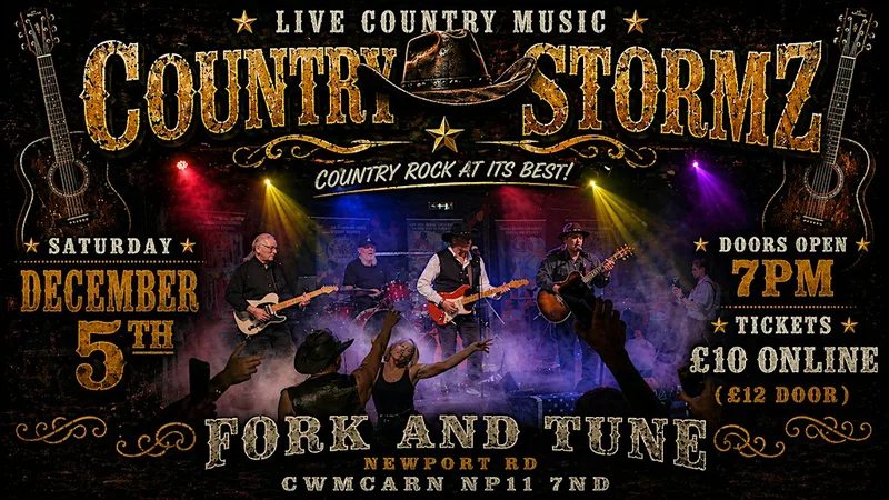 Country Stormz at Fork and Tune