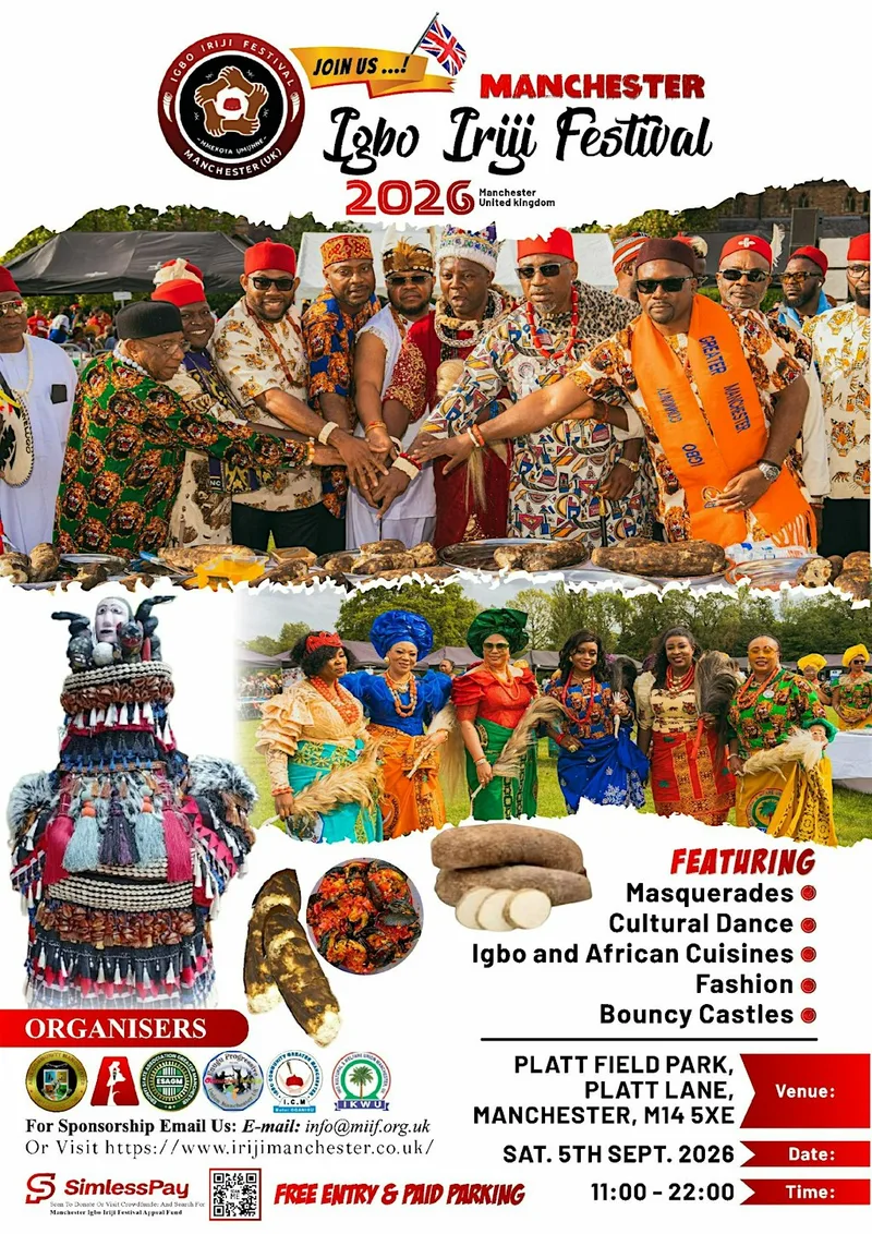Manchester Igbo Iriji Festival 2026