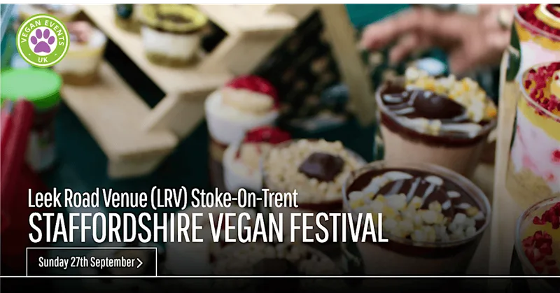 Staffordshire Vegan Festival (Stoke On Trent) 2026