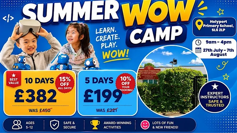 Holyport Primary School Summer WOW Camp (27th - 31st July)
