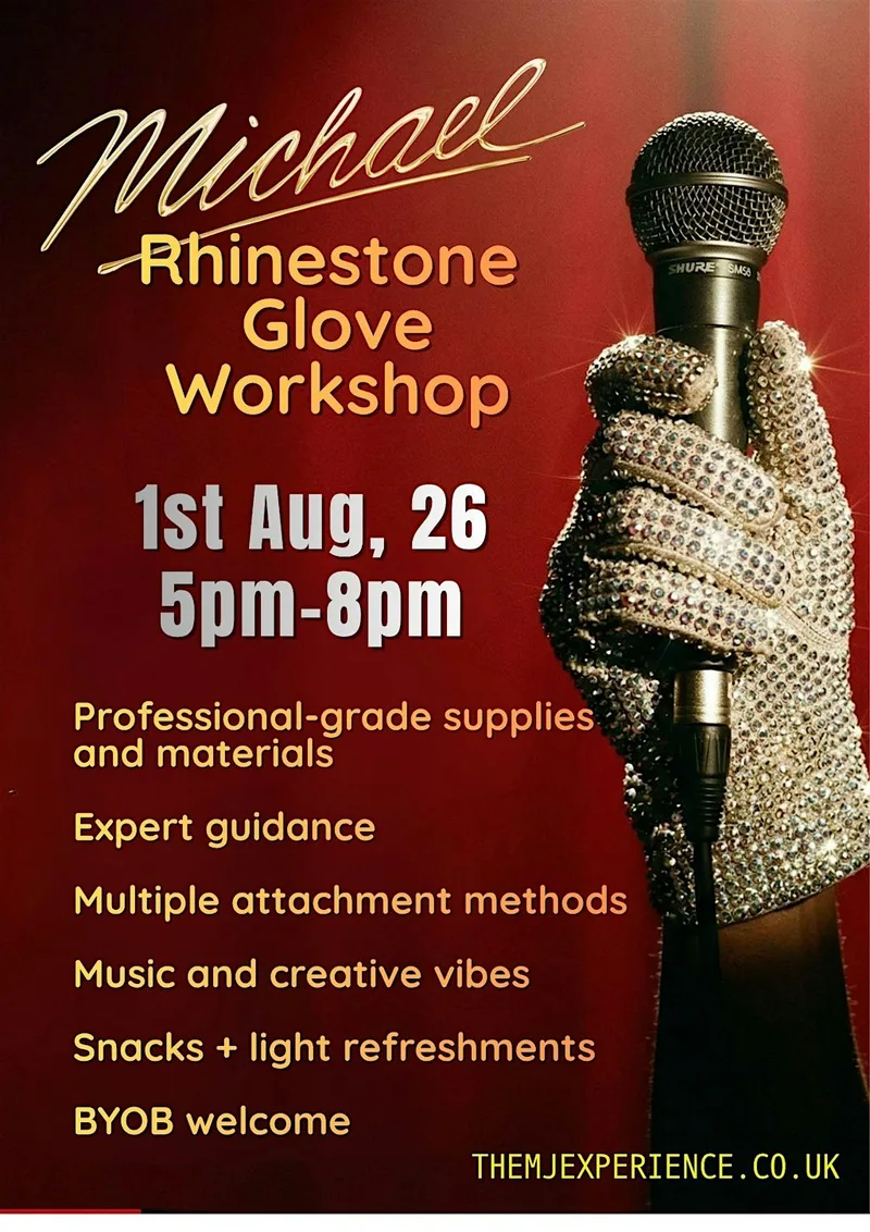 Michael Jackson Rhinestone Glove Workshop