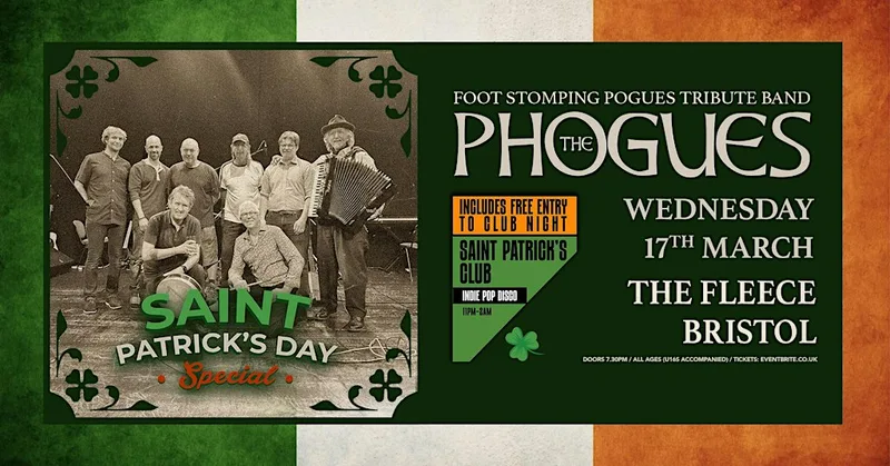 The Phogues - Pogues tribute band St Patrick's Day Special!