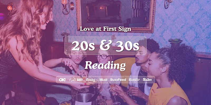 Reading Singles Night, 20s & 30s | Be At One | Love at First Sign