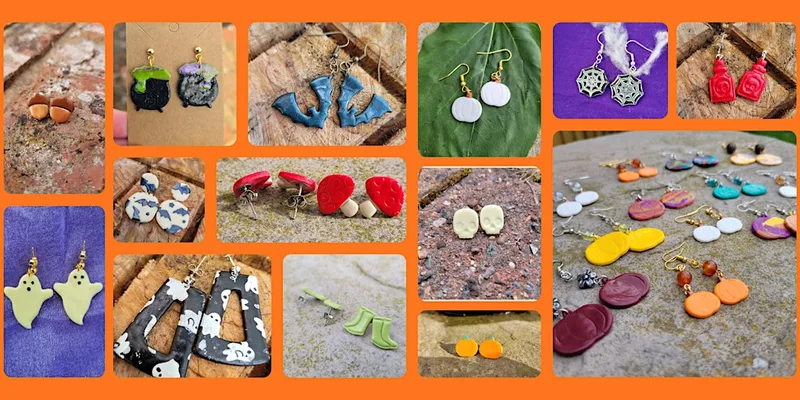 Autumn & Halloween Earring Making Workshop