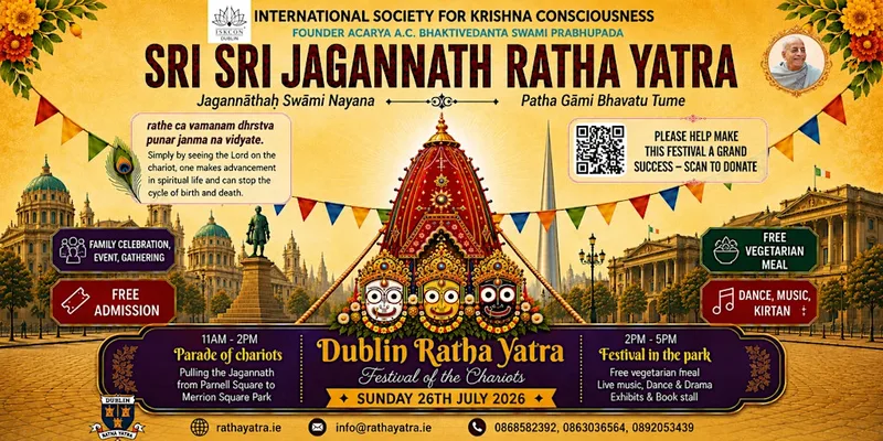 Dublin Ratha Yatra 2026: Festival of the Chariots