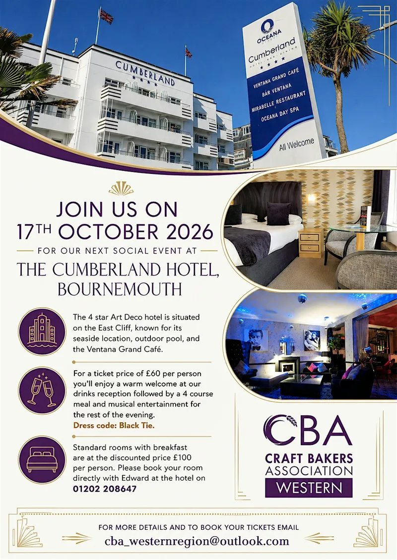 Join us for the Western Region CBA Social Event on 17th October 2026.