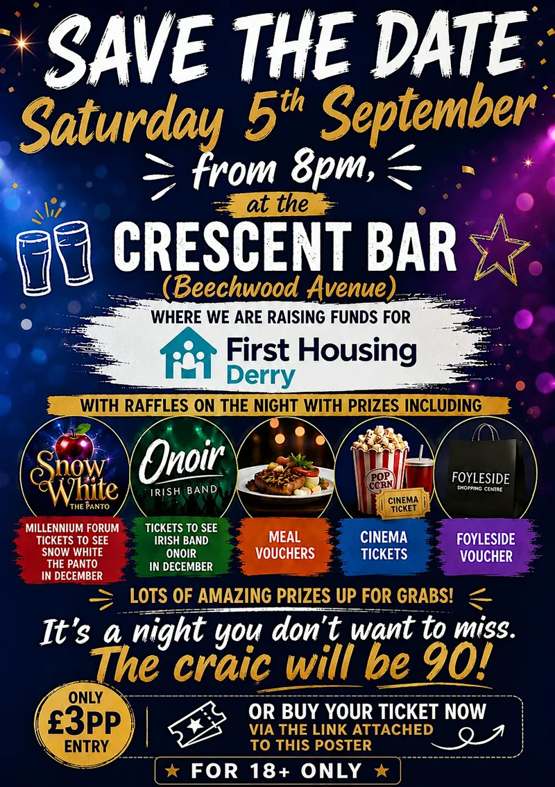 Charity Night to Raise Money for First Housing