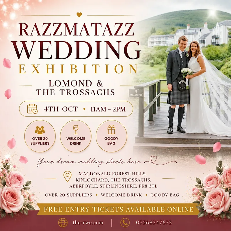 Razzmatazz Wedding Exhibition - Lomond & The Trossachs