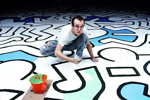 Teenage Workshop Keith Haring's work - messages as symbols