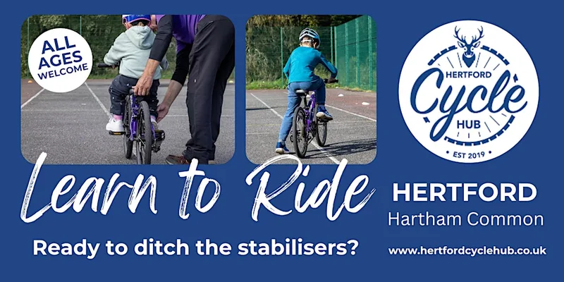 Learn to Ride Hertford - Monday 27th July, 1:30PM