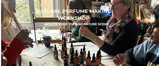 Natural perfume making workshop