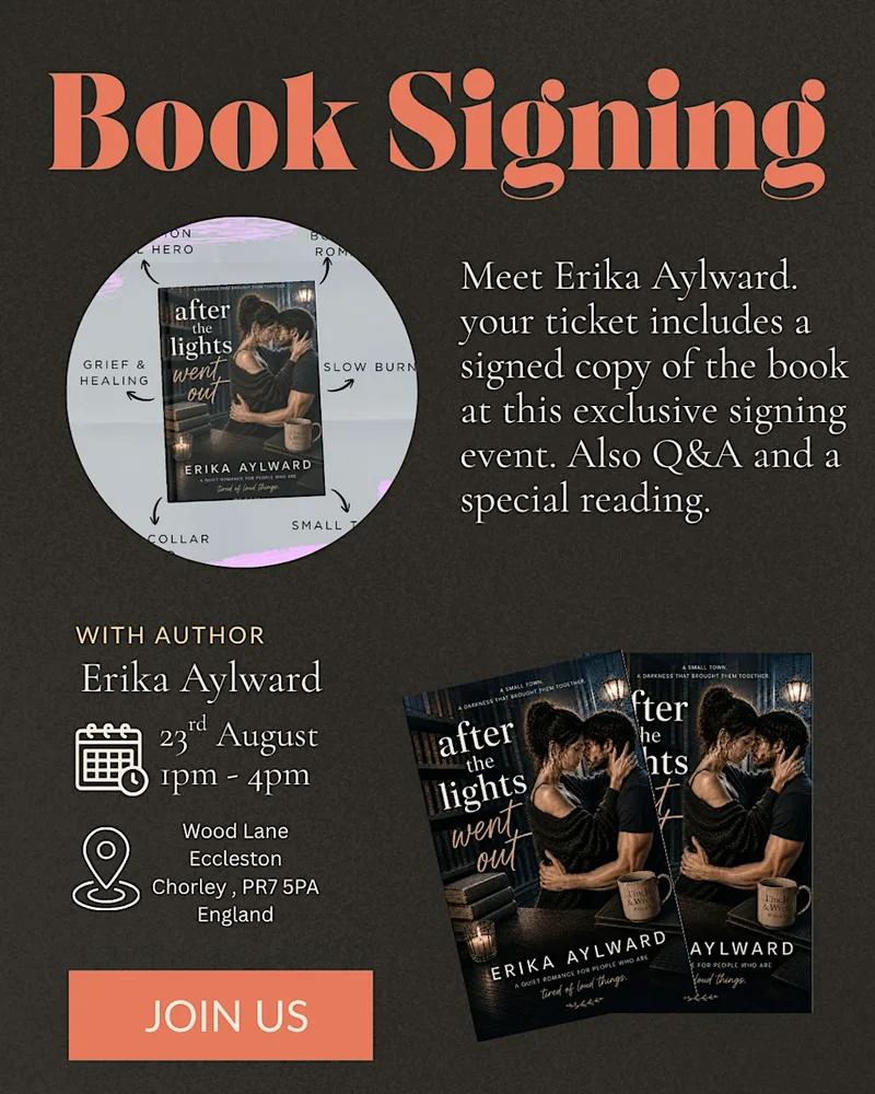 After The Lights Went Out Book Signing Event
