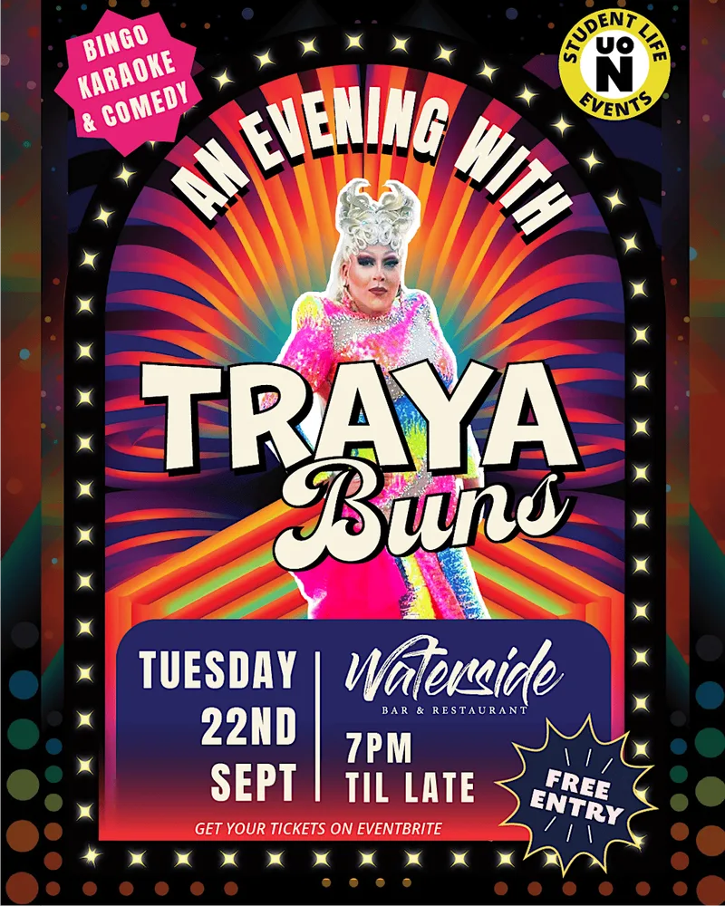 Welcome Week - An Evening with Traya Buns