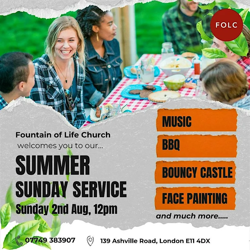Summer Sunday Service
