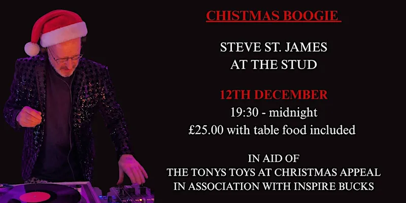 Christmas Boogie Steve St. James 2026