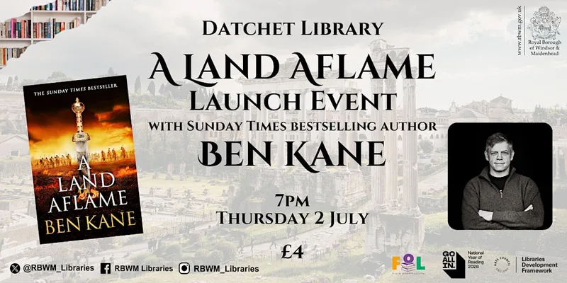 A Land Aflame Launch with Ben Kane