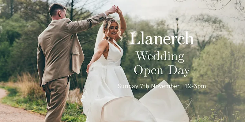 Llanerch Vineyard Wedding Open Day- Sunday 7th November 2027