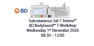 Subcutaneous Saf-T Intima™ BD BodyGuard™ T Workshop