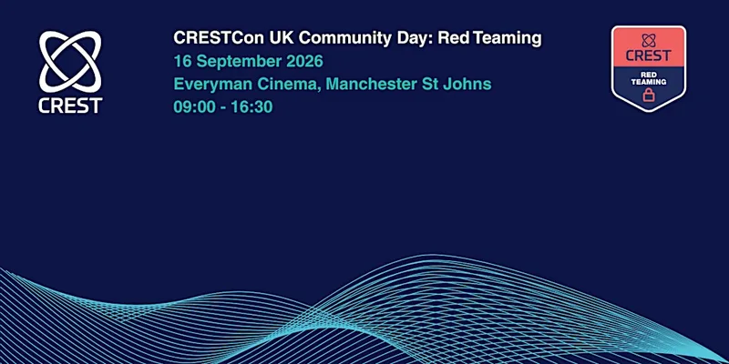 CRESTCon UK Community Event: Red Teaming